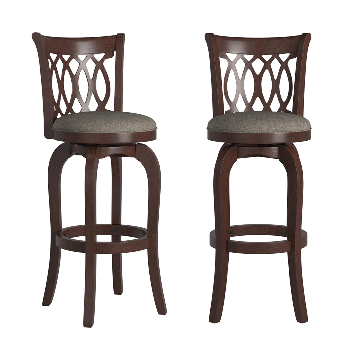 Rovinj Scroll Back Swivel Bar Stool
