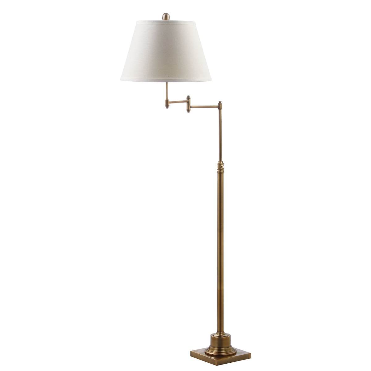 SAFAVIEH Lighting Tracee 60-inch Swivel Gold Floor Lamp - 16x16x54.5-68.5 - 16Wx16Dx69H