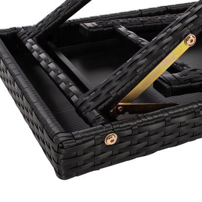 SAFAVIEH Outdoor Blaguna 3-Piece Sun Lounger Set - 83Wx20Dx24H