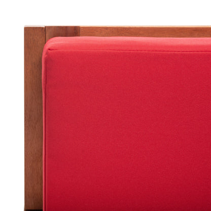 SAFAVIEH Outdoor Makaila Rocking Chair with Cushion - 26W x 31D x 38H