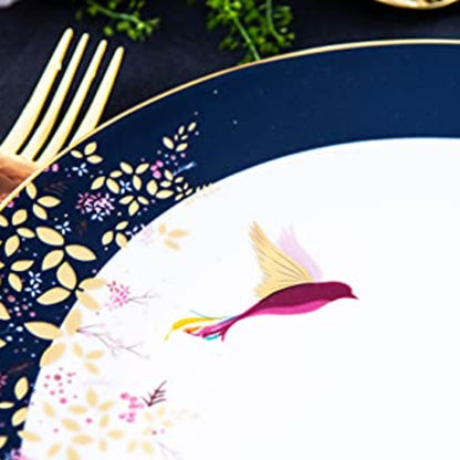 Sara Miller London Chelsea 12 Piece Tableware Set - 11 dinner plates, 8 side plates, 6 bowls