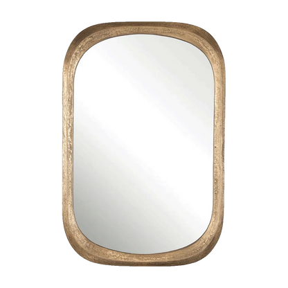 Silhouet Mirror Brass