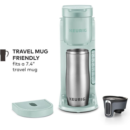 Single Serve K-Cup Coffee Maker, 3 Brew Sizes, Strong Brew, 42oz Reservoir, Mint