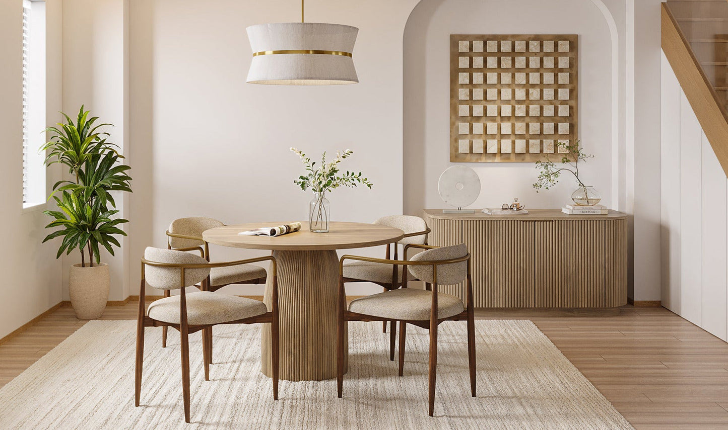 Sand Dining Chair Beige