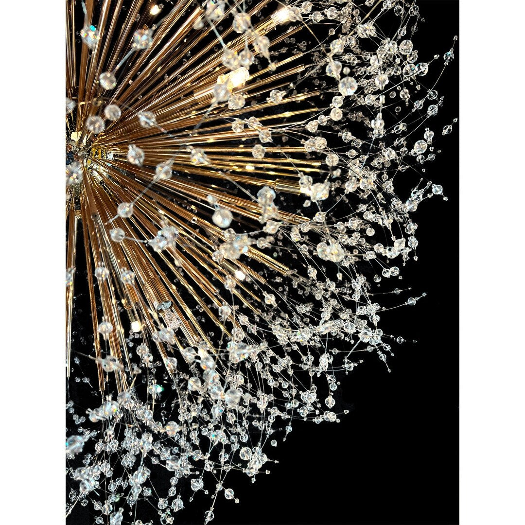 Starburst Chandelier 47 Wide Crystal Lighting Fixture