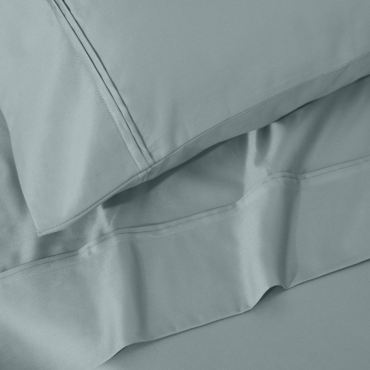 Superior Egyptian Cotton 1200 Thread Count Eco-Friendly Solid Sheet Set
