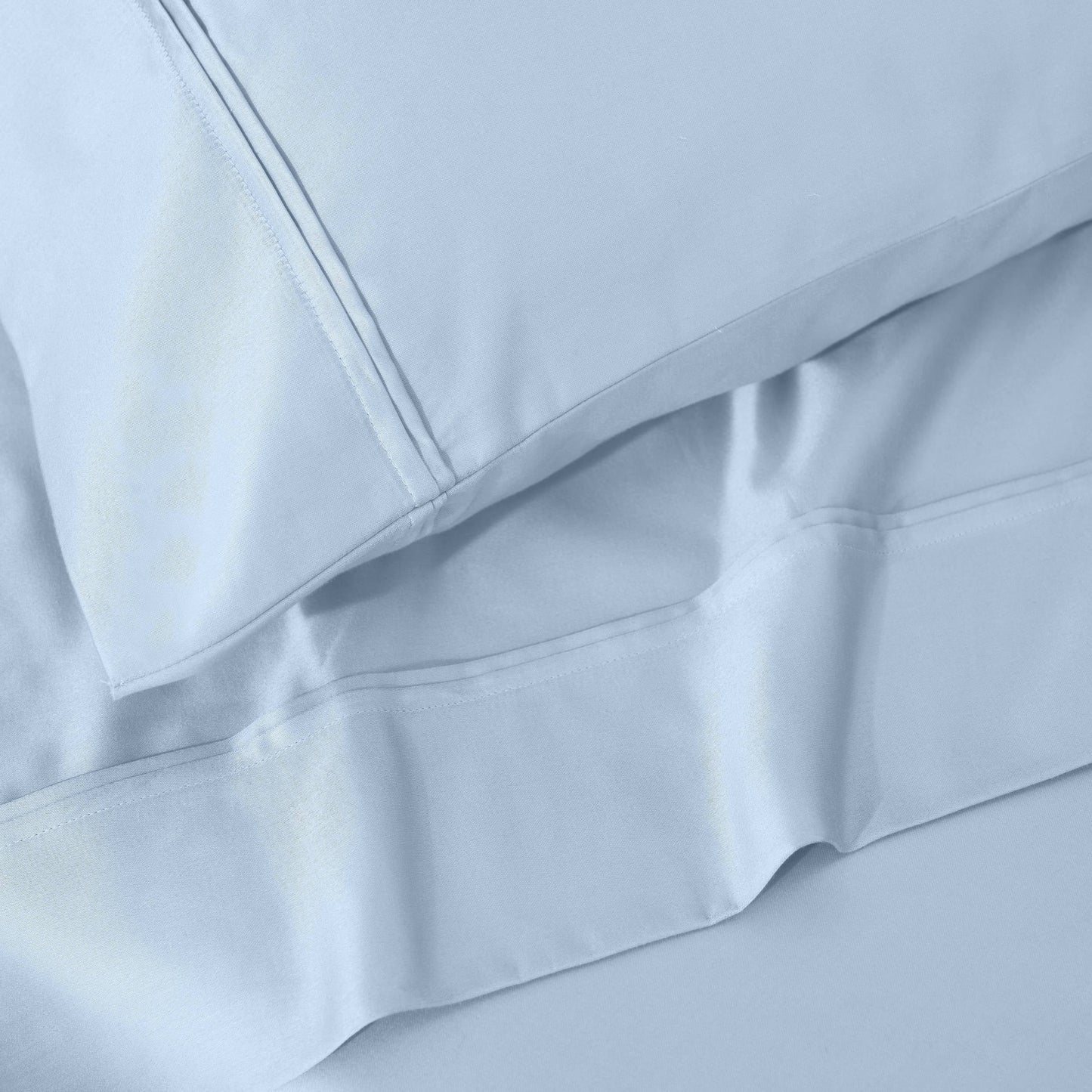 Superior Egyptian Cotton 1200 Thread Count Eco-Friendly Solid Sheet Set