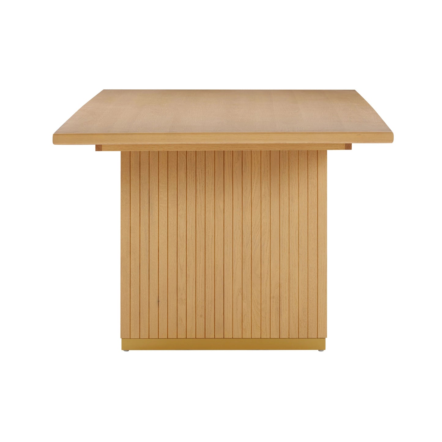 Elara Natural Oak Wood Rectangular Dining Table