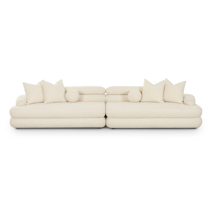 Niko Cream Boucle Modular Sofa