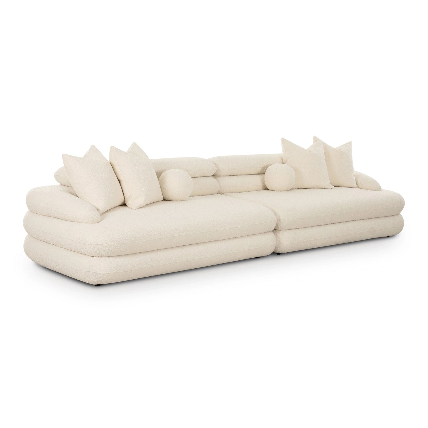 Niko Cream Boucle Modular Sofa
