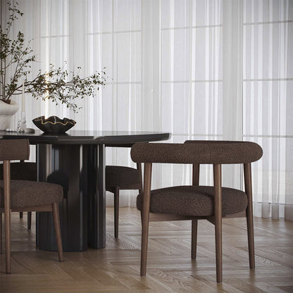 Truffle Dining Chair Brown