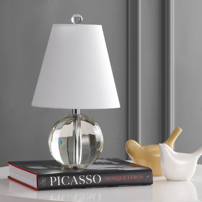 Goddard 16 Crystal Ball/Metal LED Table Lamp, By JONATHAN Y