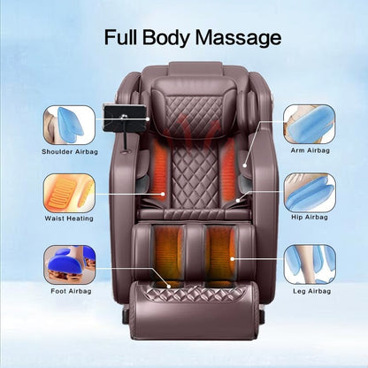 Zero Gravity Massage Recliner Chair with Full Body Massage, Heating, and Built-in Bluetooth Audio