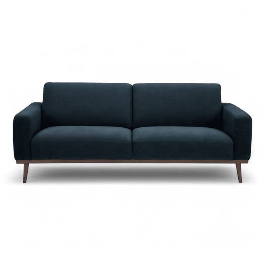 Aiden 3 Seater Sofa Dark Blue Gray