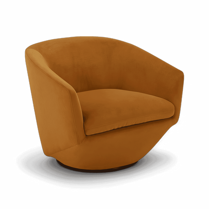 Akira Lounge Chair Dark Yellow