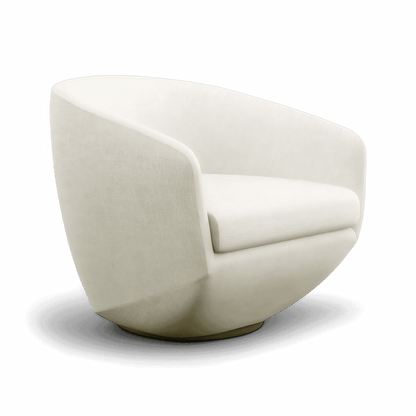 Akira Lounge Chair Off White