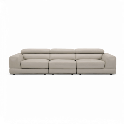 Amadeo 3-Piece Modular Sofa Light Gray