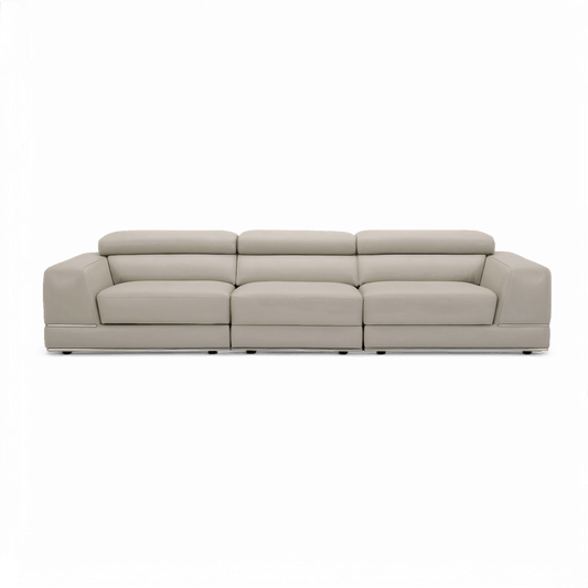 Amadeo 3-Piece Modular Sofa Light Gray
