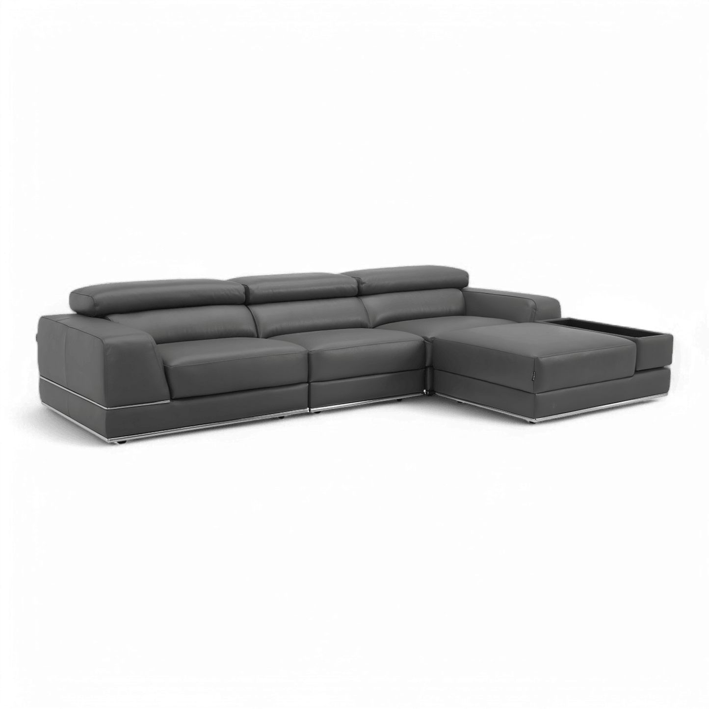 Amadeo Modular Sectional Sofa Elephant Gray