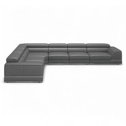 Amadeo Extended Modular Sectional Sofa Elephant Gray