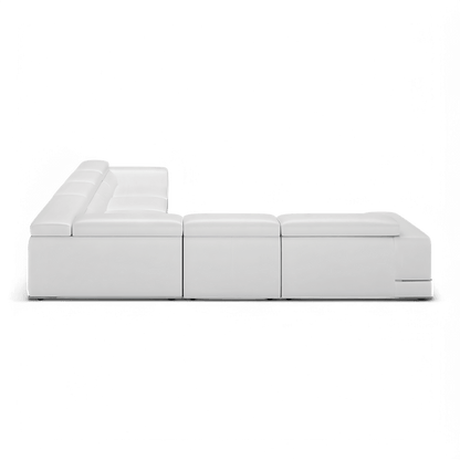 Amadeo Extended Modular Sectional Sofa White