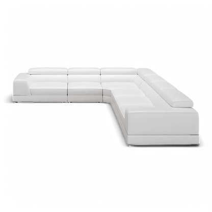 Amadeo Extended Modular Sectional Sofa White