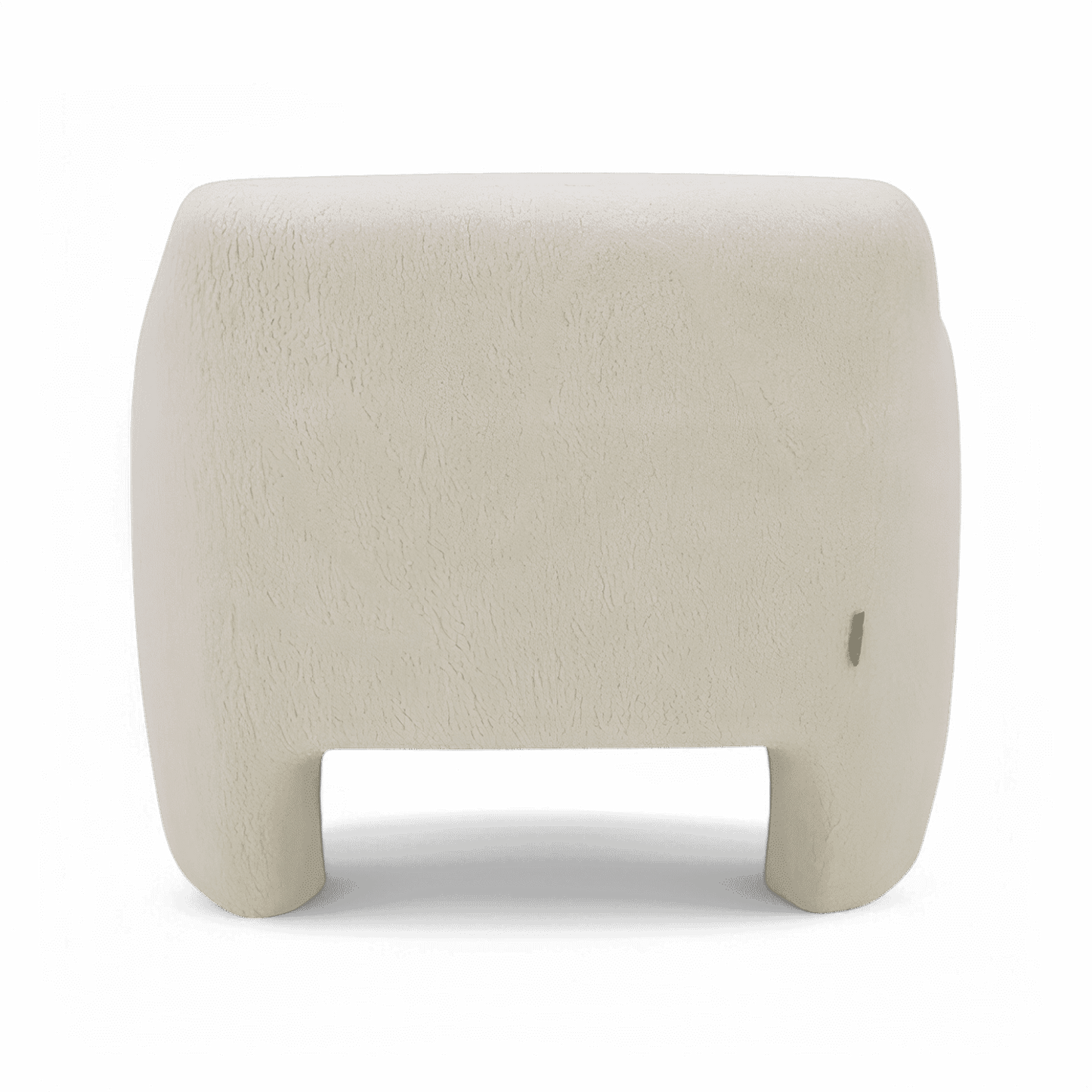Amber Lounge Chair Sherpa White
