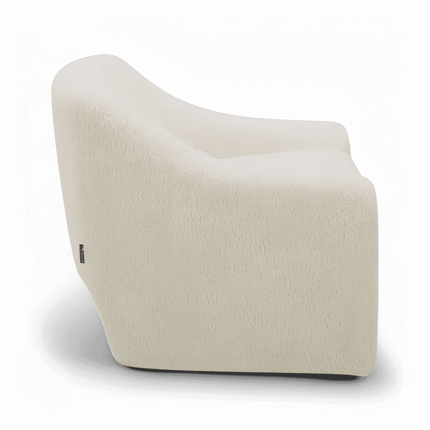 Amber Lounge Chair Sherpa White
