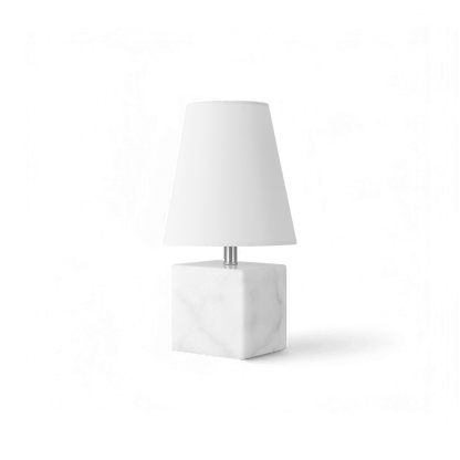 Arbor Table Lamp White & Marble