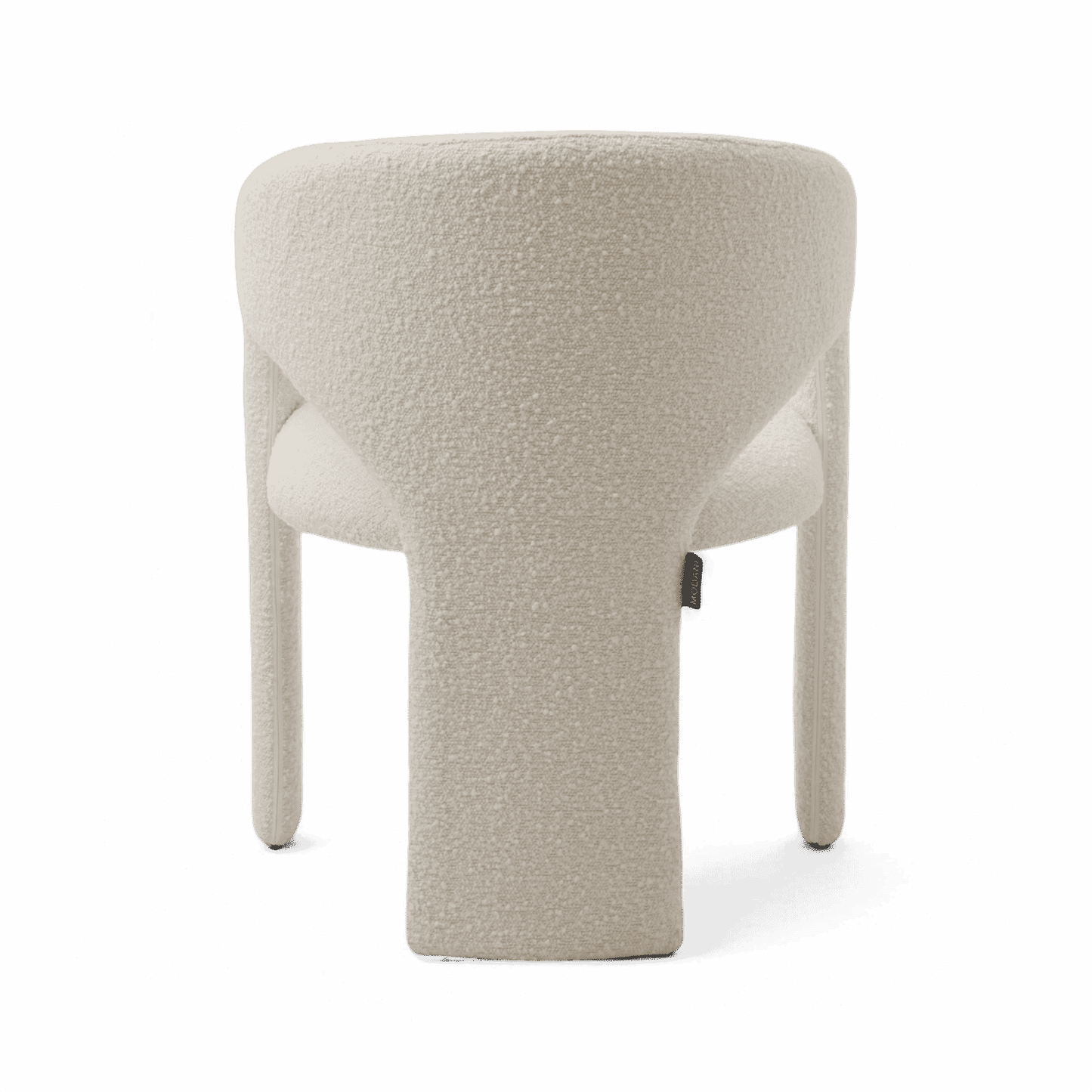 Aria Dining Chair White Boucle