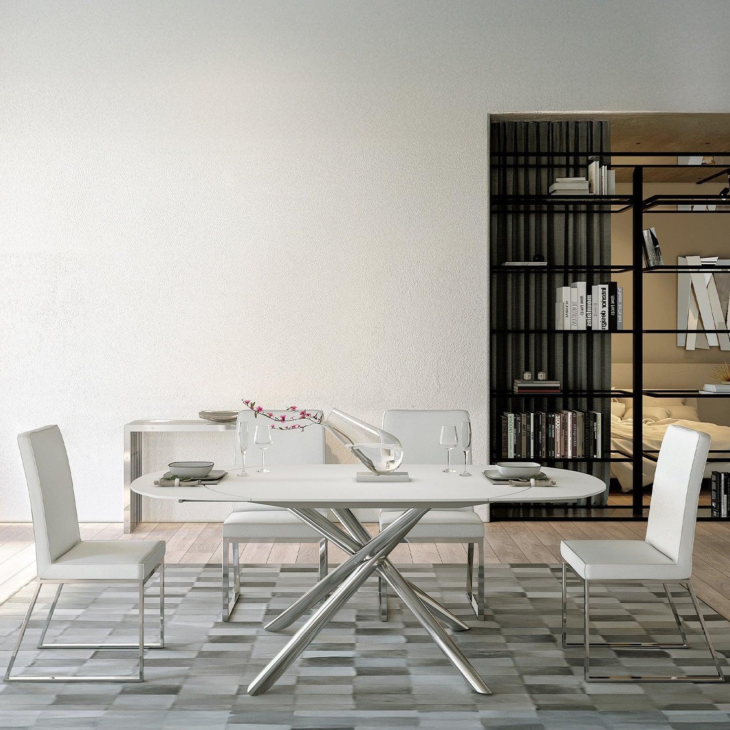 Leandro Dining Chair White