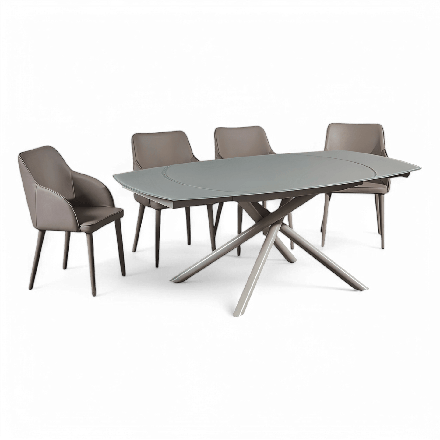 Astro Extendable Dining Table Gray