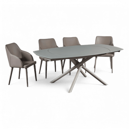 Astro Extendable Dining Table Gray