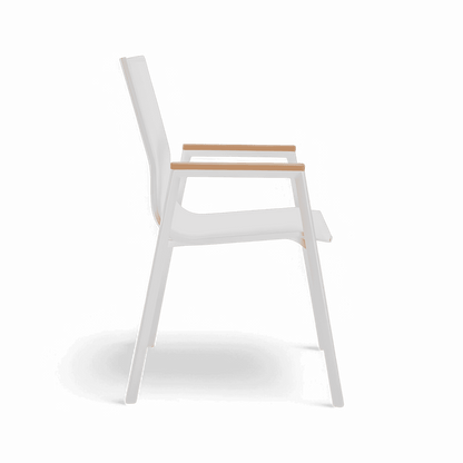 Aviana Outdoor Dining Chair White