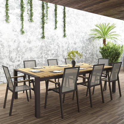 Aviana Outdoor Dining Table Taupe