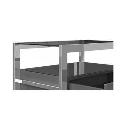 Bari Nightstand Gray