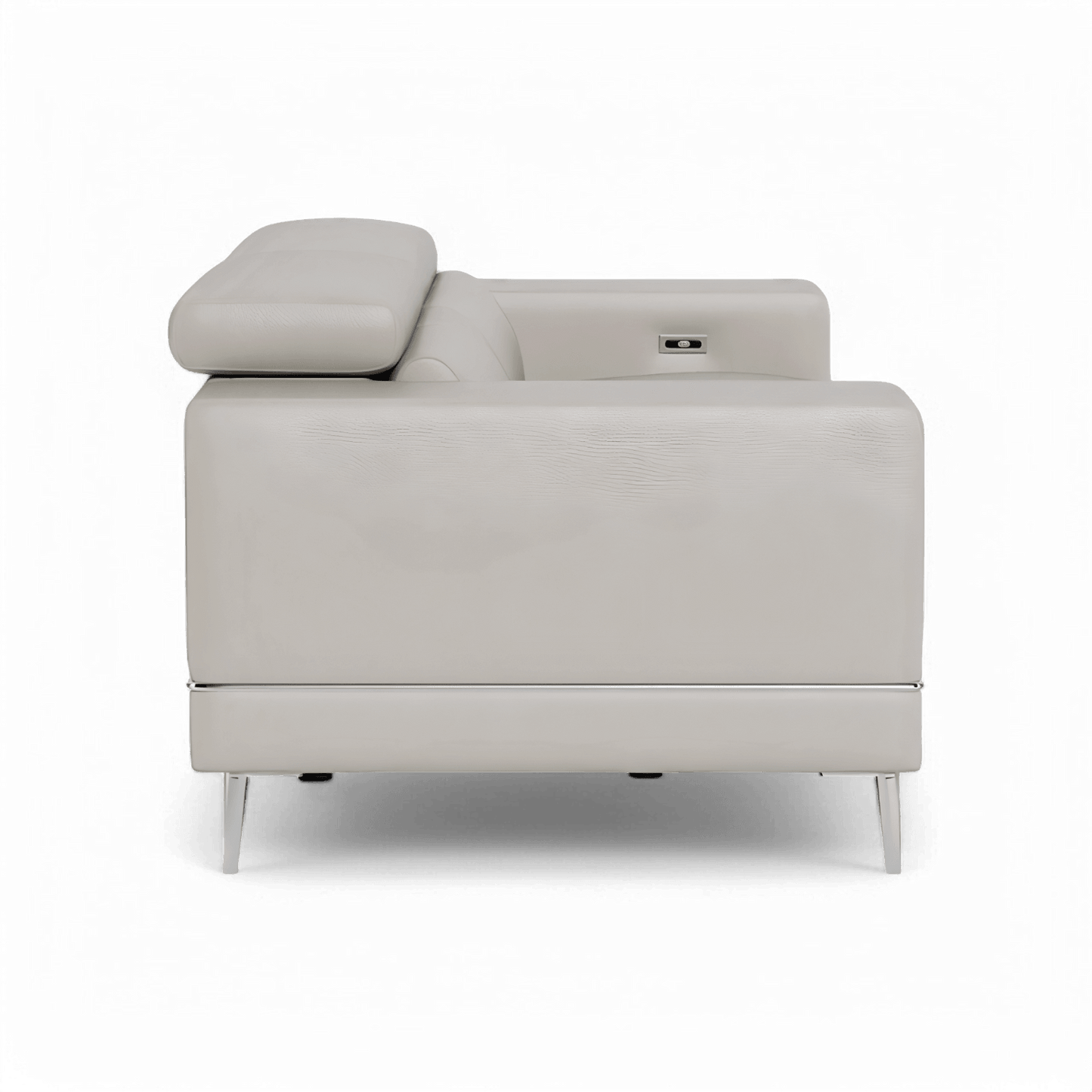 Bergamo Power Motion Sofa Light Gray