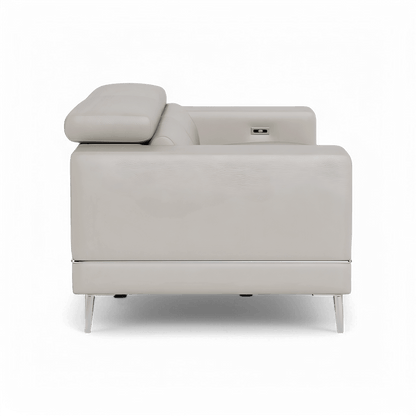 Bergamo Power Motion Sofa Light Gray