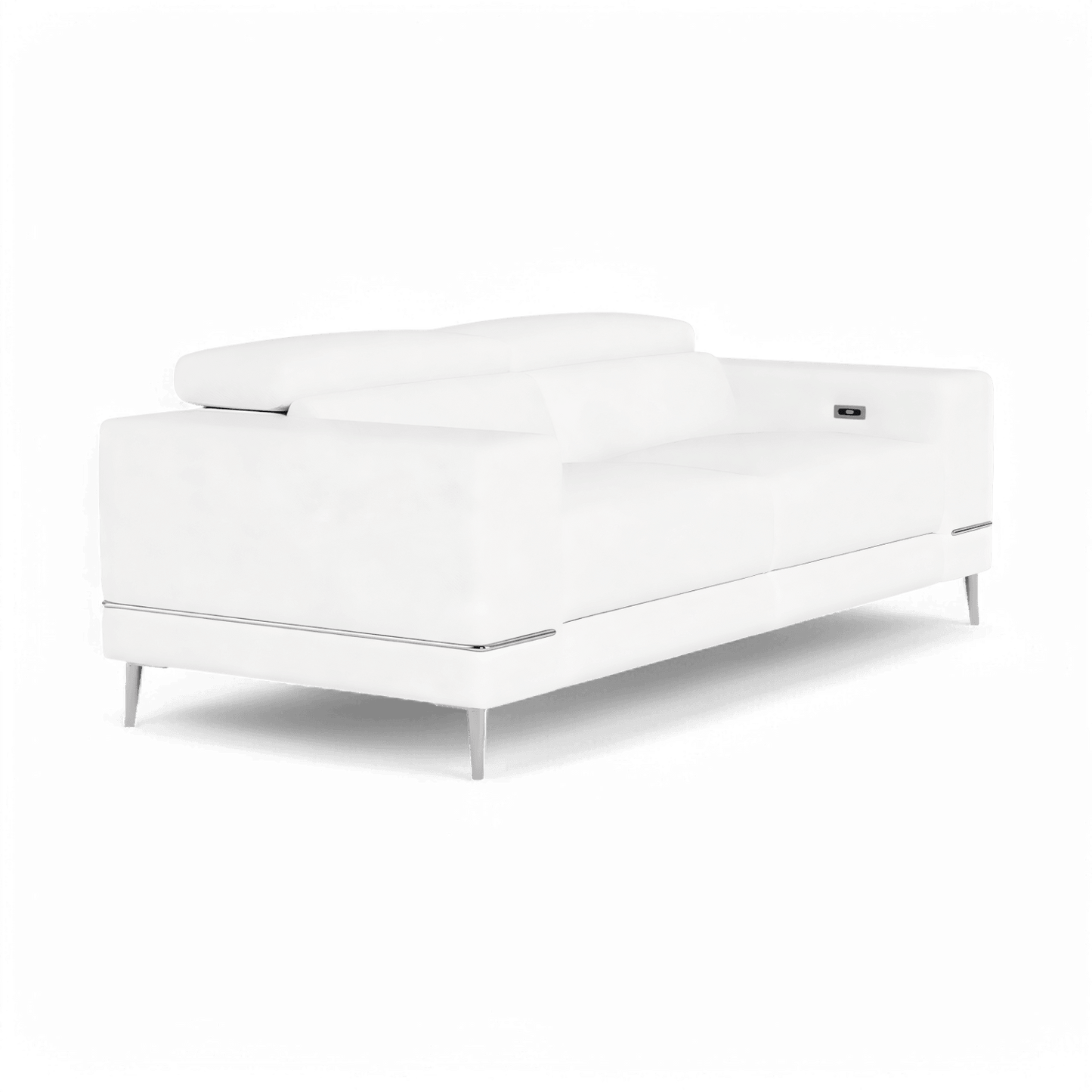 Bergamo Power Motion Sofa White