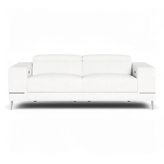Bergamo Power Motion Sofa White