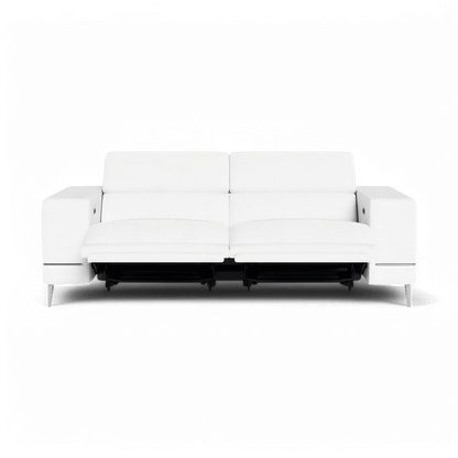 Bergamo Power Motion Sofa White