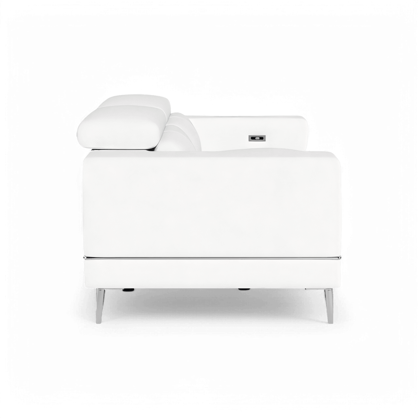 Bergamo Power Motion Sofa White