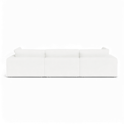 Bloom 3-Piece Modular Sofa White