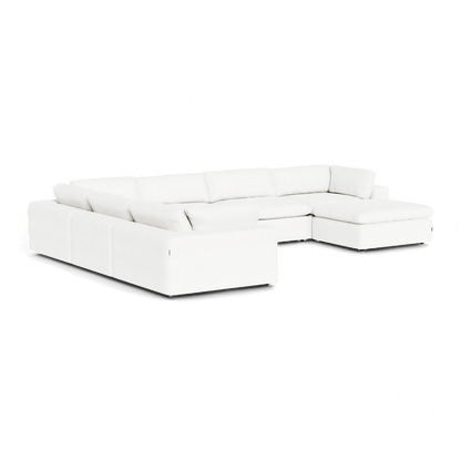 Bloom Extended Sectional Modular Sofa White