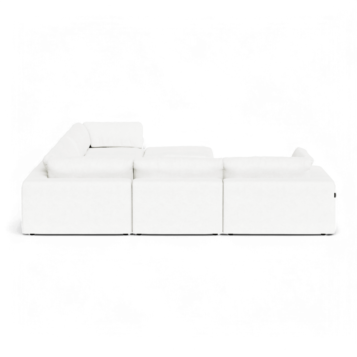 Bloom Extended Sectional Modular Sofa White