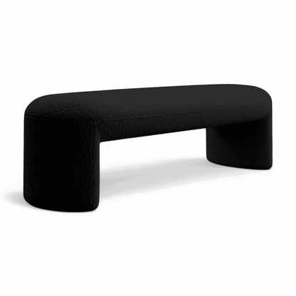 Boba Bench Black Boucle