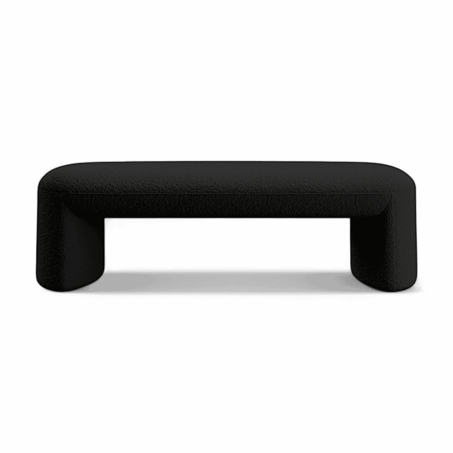 Boba Bench Black Boucle