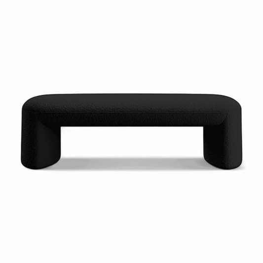 Boba Bench Black Boucle