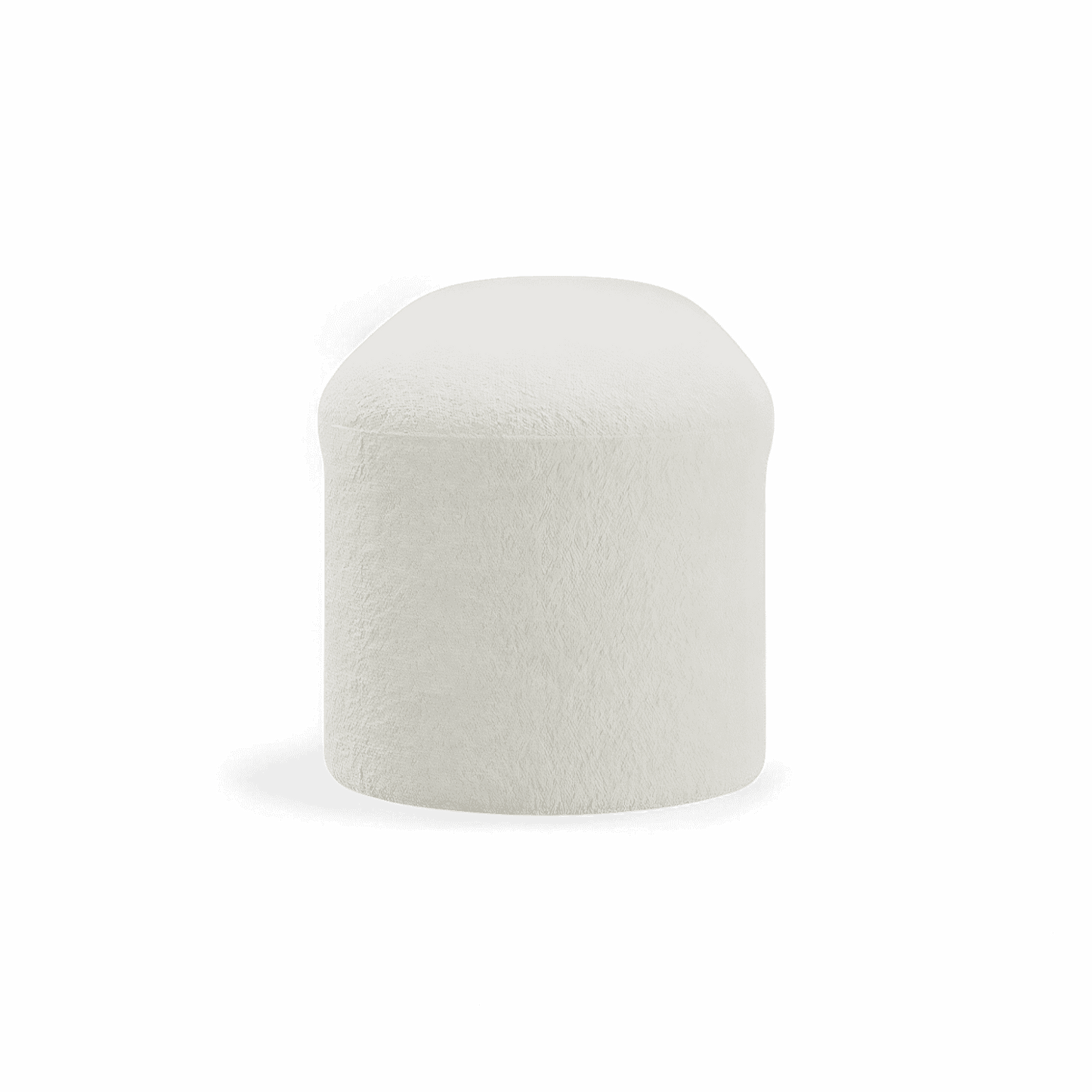 Boba Bench White Boucle