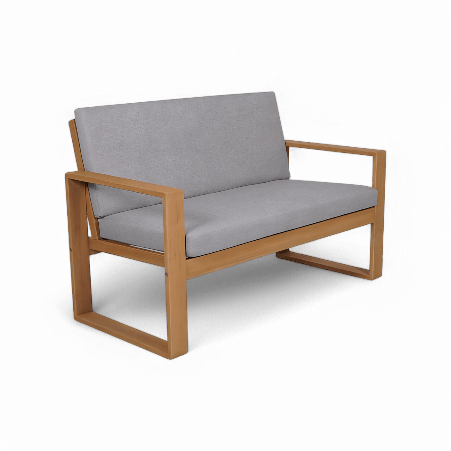 Bocay Outdoor 2 Seater Sofa Light Gray